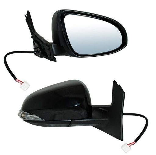 [ELTPRC18ER] ESPEJO TOYOTA PRIUS C 18-19 / AMER 12-19 ELECT P/PINT C/DESEMP C/DIRECC DER TW