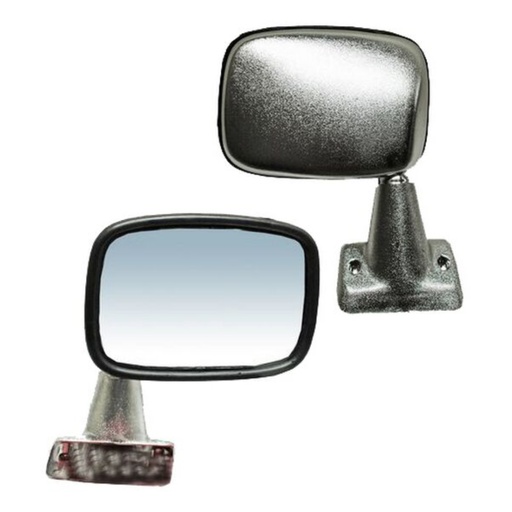 [ELTPU84CCR] ESPEJO TOYOTA PU 84-88 S/CONT CROM C/CUELLO DER