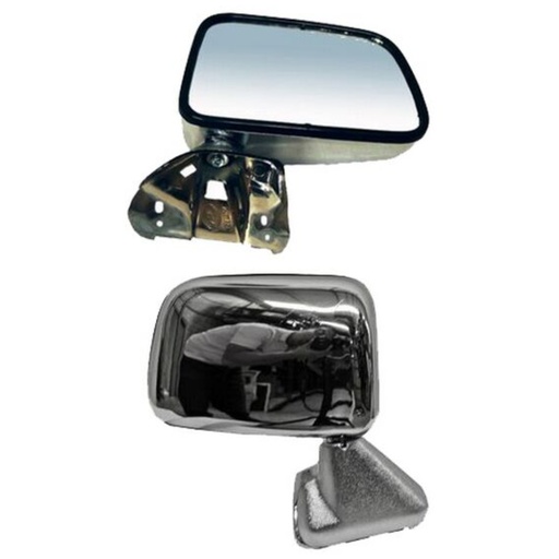 [TOPU84ESPCRR] ESPEJO TOYOTA PU DE 1984 AL 1988 S/CONT CROM DER (100245) TW