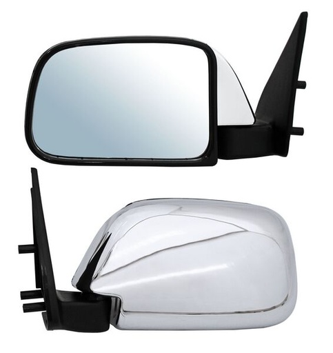 [TOPU489ESPCRML] ESPEJO TOYOTA PU 89-95 S/CONT CROM 4X4 IZQ (3912) TW