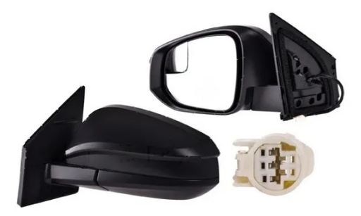 [TORA13ESL] ESPEJO TOYOTA RAV4 DE 2013 AL 2018 ELECT C/PUNTO CIEGO NEG LIMITED/XLE/LE/EV IZQ *A