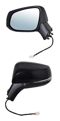 [ELTR419EL2] ESPEJO TOYOTA RAV4 19-21 ELECT C/DESEMP C/DIRECC C/LUZ INF C/SENSOR PUNTO CIEGO P/PINT ADVENTURE/LIMITED IZQ