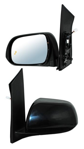 [ELTSI15EL2] ESPEJO TOYOTA SIENNA 15-19 ELECT P/PINT C/SENSOR PUNTO CIEGO C/DESEMP IZQ TW