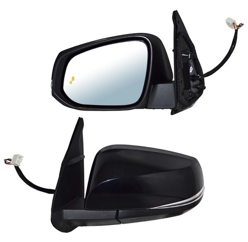 [TOTA16ESPL] ESPEJO TOYOTA TACOMA 16-19 2WDD/4X4/TRD/SPORT/EDICION ESPECIAL ELECT LISO C/SENSOR PUNTO CIEGO C/DIRECC C/DESEMP IZQ