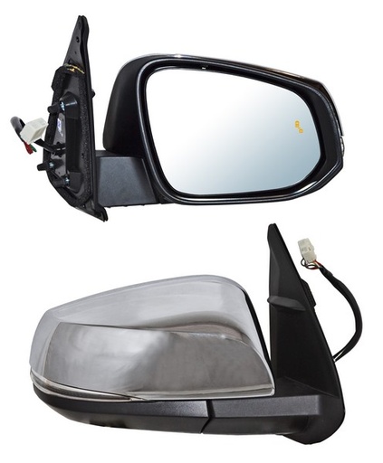 [ELTTA16ER2] ESPEJO TOYOTA TACOMA 16-21 ELECT C/DESEMP C/DIRECC C/SENSOR PUNTO CIEGO CROM 2WDD/4X4/TRD/SPORT/EDICION ESPECIAL DER