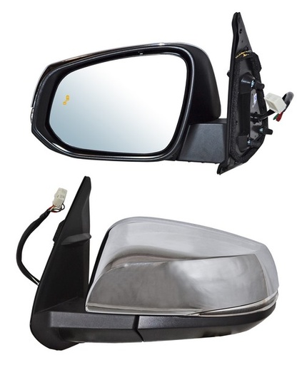 [ELTTA16EL2] ESPEJO TOYOTA TACOMA 16-21 ELECT C/DESEMP C/DIRECC C/SENSOR PUNTO CIEGO CROM 2WDD/4X4/TRD/SPORT/EDICION ESPECIAL IZQ