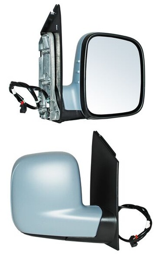 [ELVCD14ER1] ESPEJO VOLKSWAGEN CADDY 14-16 ELECT P/PINT C/DESEMP DER TW