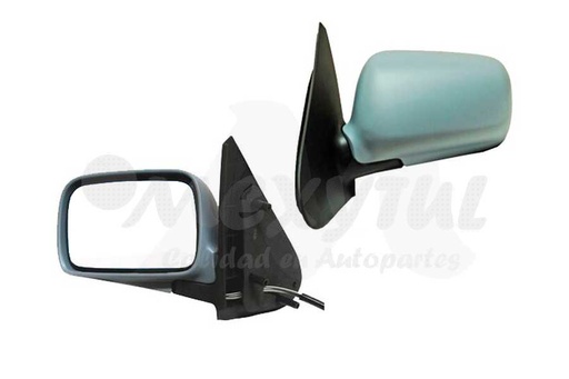 [VODER95ESPML] ESPEJO VOLKSWAGEN DERBY DE 1995 AL 1998 C/CONT CABLE CORTO LISO IZQ (3965) *A