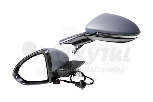 [VOGOL15ESPLSDEL] ESPEJO VOLKSWAGEN GOLF DE 2015 AL 2019 ELECT C/DESEMP C/DIRECC C/LUZ LISO 7 PINES GTI/R-LINE/STYLE/LIFE/HIGHLINE/TRENDLINE/COMFORTLINE/WAGON IZQ (129420) *A