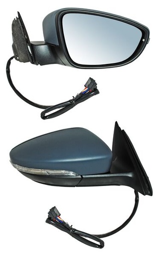 [ELVPA16ER] ESPEJO VOLKSWAGEN PASSAT 16-18 ELECT P/PINT C/DIRECC C/DESEMP AUTOABATIBLE DER