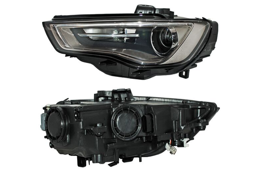 [20-E572-A6-2B] FARO AUDI A3 2013 AL 2016 OSC ELECT C/MOTOR LEDS IZQ TYC