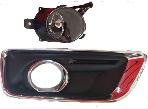 [CHMA12FAAUCRE] FARO AUX (NIEBLA) CHEVROLET MALIBU DE 2012 AL 2015 C/REJILLA F/CROM IZQ TYC EX+