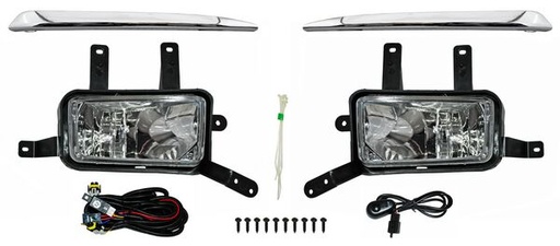 [CHSU15FAUCR] FARO AUX (NIEBLA) CHEVROLET SUBURBAN / TAHOE DE 2015 AL 2017 C/MOLD CROM JGO TW