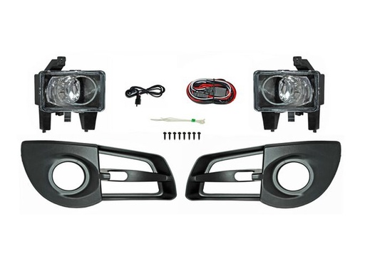 [DOCHA11FAAJG] FARO AUX (NIEBLA) CHEVROLET TORNADO DE 2011 AL 2020 C/REJILLA P/GANCHO JGO TW