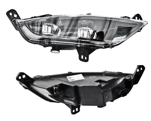 [19-6102-00-1N] FARO AUX (NIEBLA) CHRYSLER 200 DE 2015 AL 2016 FONDO NEG C/FOCO IZQ TYC