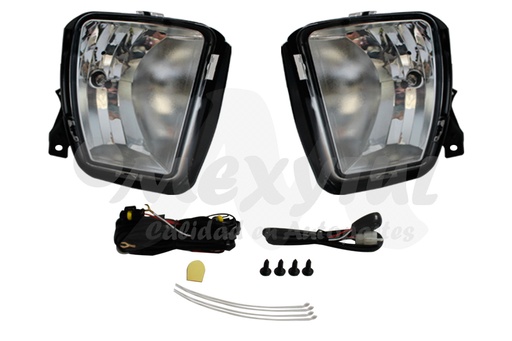 [DOPU13FAAHGLR] FARO AUX (NIEBLA) DODGE PU DE 2013 AL 2014 C/BASE JGO HGO (132564) EX+