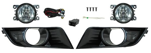 [FD690B] FARO AUX (NIEBLA) FORD RANGER DE 2016 AL 2018 C/REJILLA NEG JGO  TW