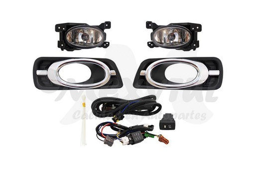 [HOCIT12FAAHGFCLR] FARO AUX (NIEBLA) HONDA CITY DE 2012 AL 2013 C/REJILLA F/CROM JGO HGO (132516)