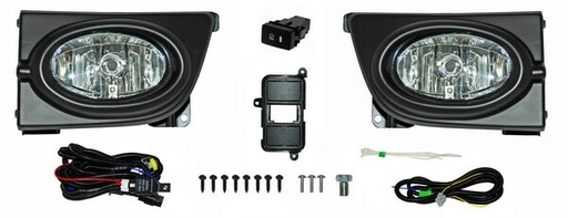 [HOCIV06FARAUXJGO] FARO AUX (NIEBLA) HONDA CIVIC DE 2006 AL 2008 4 PTAS C/REJILLA JGO HGO TW