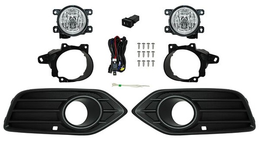 [HD1811] FARO AUX (NIEBLA) HONDA HRV DE 2019 AL 2021 C/REJILLA LINEAS JGO TYC TW