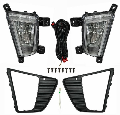 [HY725] FARO AUX (NIEBLA) HYUNDAI CRETA DE 2017 AL 2018 C/REJILLA JGO 2 PZAS TW