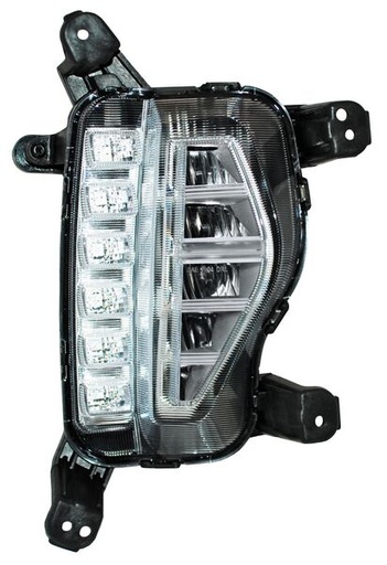 [19-6195-00-1N] FARO AUX (NIEBLA) HYUNDAI SANTA FE 17 LEDS GLS/LIMITED DER TYC TW