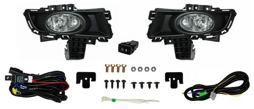 [FNM306] FARO AUX (NIEBLA) MAZDA 3 06-09 C/REJILLA JGO 2 PZAS