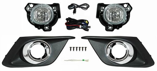 [MA313FAAUCPFCJ] FARO AUX (NIEBLA) MAZDA 3 13-16 C/REJILLA F/CROM JGO TW