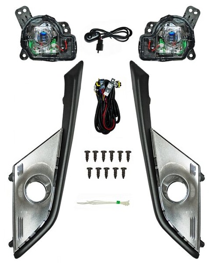 [MZ773L] FARO AUX (NIEBLA) MAZDA CX3 16-18 C/REJILLA JGO TW