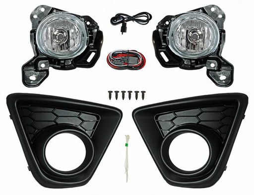 [MZ592] FARO AUX (NIEBLA) MAZDA CX5 13-15 C/REJILLA JGO