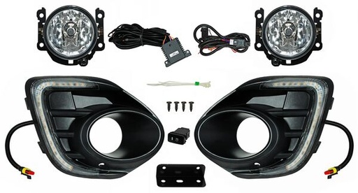 [MB985L] FARO AUX (NIEBLA) MITSUBISHI LANCER 16 C/REJILLA LEDS JGO TW