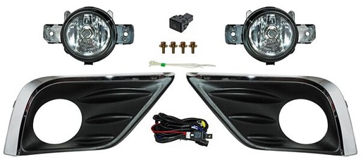 [NS118E] FARO AUX (NIEBLA) NISSAN ALTIMA 17-18 C/REJILLA F/CROM JGO TW