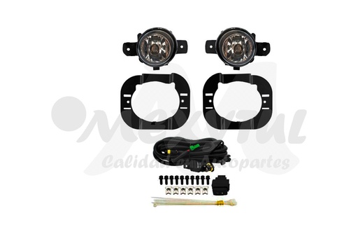 [NIMAR12FAAHGLR] FARO AUX (NIEBLA) NISSAN MARCH DE 2012 AL 2014 / ACTIVE DE 2014 AL 2020 C/BASE JGO HGO (132527) TW