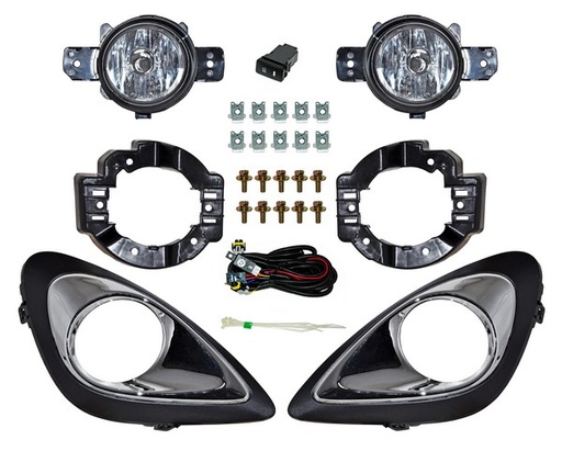 [NS607] FARO AUX (NIEBLA) NISSAN MARCH 14-20 C/REJILLA JGO 2 PZAS TYC TW