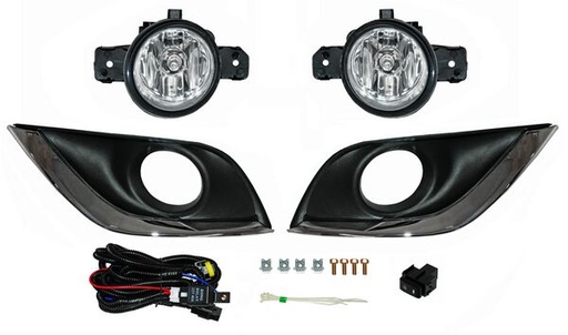 [NIVER15FAARCRJLR] FARO AUX (NIEBLA) NISSAN VERSA DE 2015 AL 2019 C/REJILLA JGO CNO