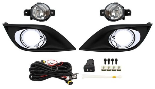 [NIVER15FAACPTY] FARO AUX (NIEBLA) NISSAN VERSA DE 2015 AL 2019 F/CROM C/REJILLA JGO TYC (160101) TW