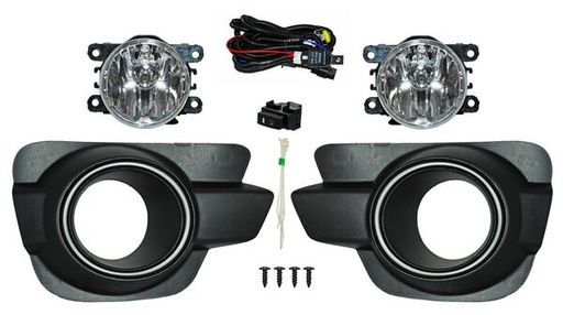 [RN8144] FARO AUX (NIEBLA) RENAULT KWID 19 C/REJILLA NEG JGO TW