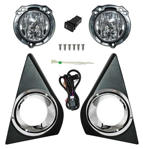 [TY6737E] FARO AUX (NIEBLA) TOYOTA AVANZA 20 C/REJILLA F/CROM JGO TW