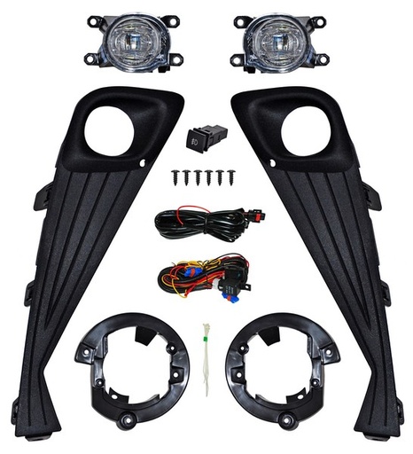 [TY2106-LED] FARO AUX (NIEBLA) TOYOTA CHR 20 C/REJILLA JGO TW