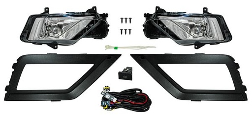 [VOGO19FAACRJG] FARO AUX (NIEBLA) VOLKSWAGEN GOL 19-20 / SAVEIRO 17-19 C/REJILLA JGO TW