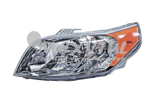 [20-C730-05-6B] FARO CHEVROLET AVEO 2012 AL 2018/ PONTIAC G3 2008 AL 2009 FONDO CROM 5 PTAS IZQ TYC