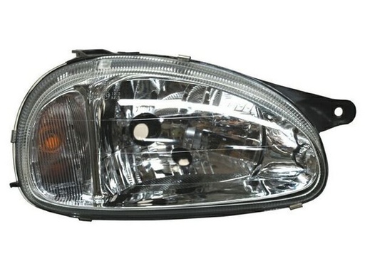 [20-B447-05-6B] FARO CHEVROLET CHEVY/POP/SWING/JOY/MONZA 2001 AL 2003 LISO C/AJUSTES DER