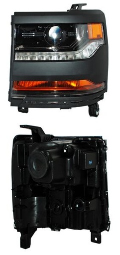 [20-F910-C0-1A] FARO CHEVROLET PICK UP 2016 AL 2018 F/NEG P/XENON IZQ TYC PU