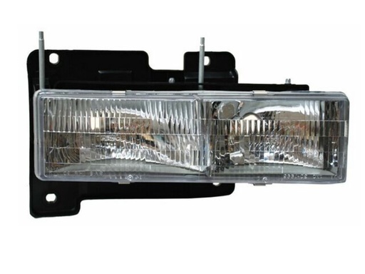 [20-1668-A1-6B] FARO CHEVROLET PICK UP CHEYENNE/ SIERRA 1992 AL 1998/ SUBURBAN 1992 AL 1999 C/BASE DER TYC PU