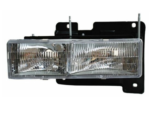 [20-1669-A1-6B] FARO CHEVROLET PICK UP CHEYENNE/ SIERRA 1992 AL 1998/ SUBURBAN 1992 AL 1999 C/BASE IZQ TYC PU