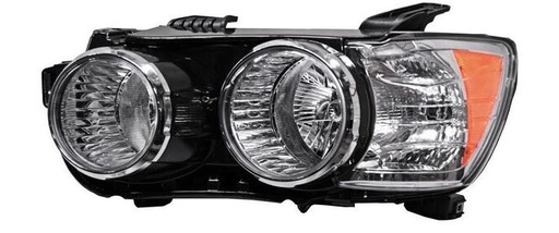 [20-9232-05-1A] FARO CHEVROLET SONIC 2012 AL 2016 LTZ C/AROS CROM C/REFLEJANTE AMBAR IZQ TYC