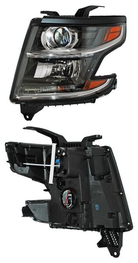 [20-9646-F0-1A] FARO CHEVROLET TAHOE 2018 AL 2020 C/MOLD NEG SUP IZQ TYC