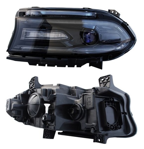 [20-9696-00-1N] FARO DODGE CHARGER 2015 AL 2016 BULBO HIR2 LEDS IZQ TYC