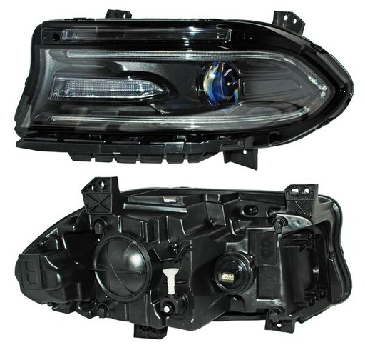 [20-9696-A0-1A] FARO DODGE CHARGER 2016 AL 2019 BULBO HB3 LEDS IZQ TYC