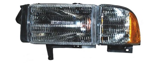 [20-3017-79-1A] FARO DODGE PICK UP RAM 1994 AL 2002 C/BASE C/CUARTO IZQ TYC PU